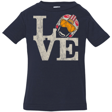T-Shirts Navy / 6 Months LOVE Rebel Pilot Infant Premium T-Shirt