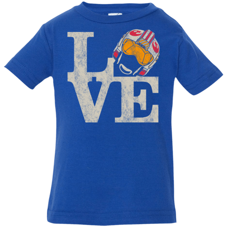 T-Shirts Royal / 6 Months LOVE Rebel Pilot Infant Premium T-Shirt