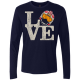 T-Shirts Midnight Navy / Small LOVE Rebel Pilot Men's Premium Long Sleeve