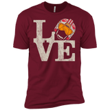 T-Shirts Cardinal / X-Small LOVE Rebel Pilot Men's Premium T-Shirt