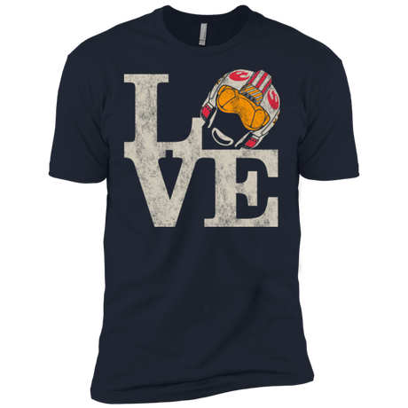 T-Shirts Midnight Navy / X-Small LOVE Rebel Pilot Men's Premium T-Shirt