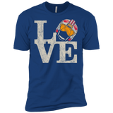 T-Shirts Royal / X-Small LOVE Rebel Pilot Men's Premium T-Shirt