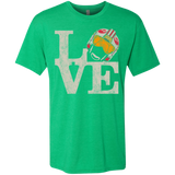 T-Shirts Envy / Small LOVE Rebel Pilot Men's Triblend T-Shirt