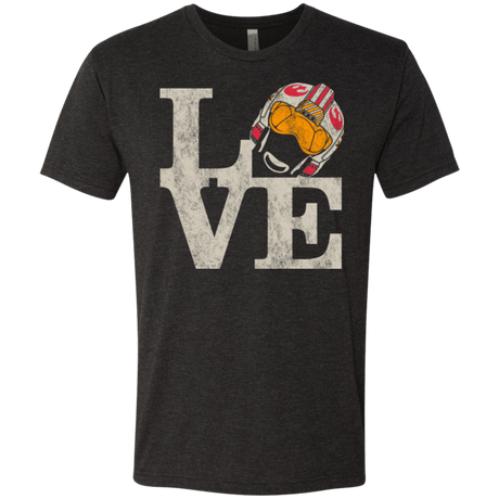 T-Shirts Vintage Black / Small LOVE Rebel Pilot Men's Triblend T-Shirt
