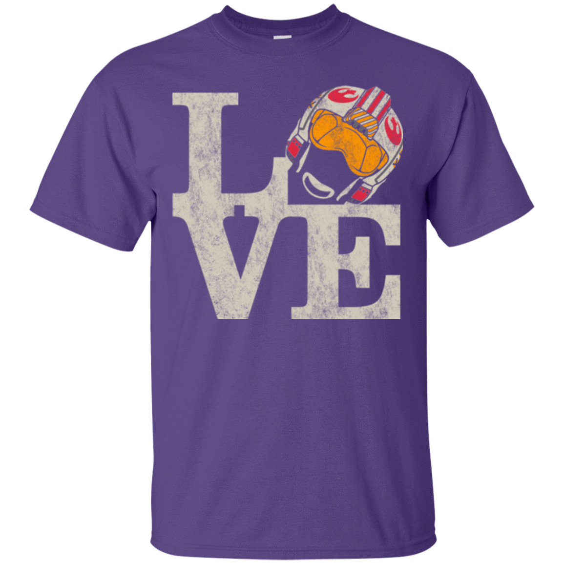 T-Shirts Purple / Small LOVE Rebel Pilot T-Shirt