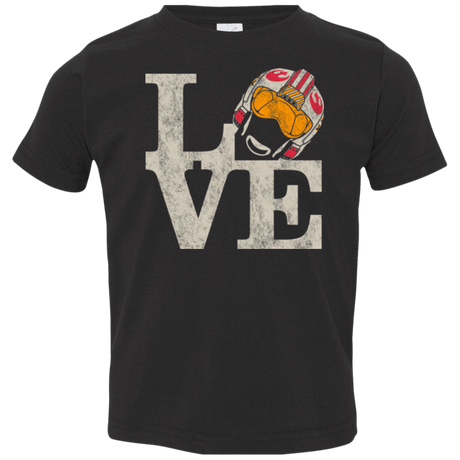 T-Shirts Black / 2T LOVE Rebel Pilot Toddler Premium T-Shirt