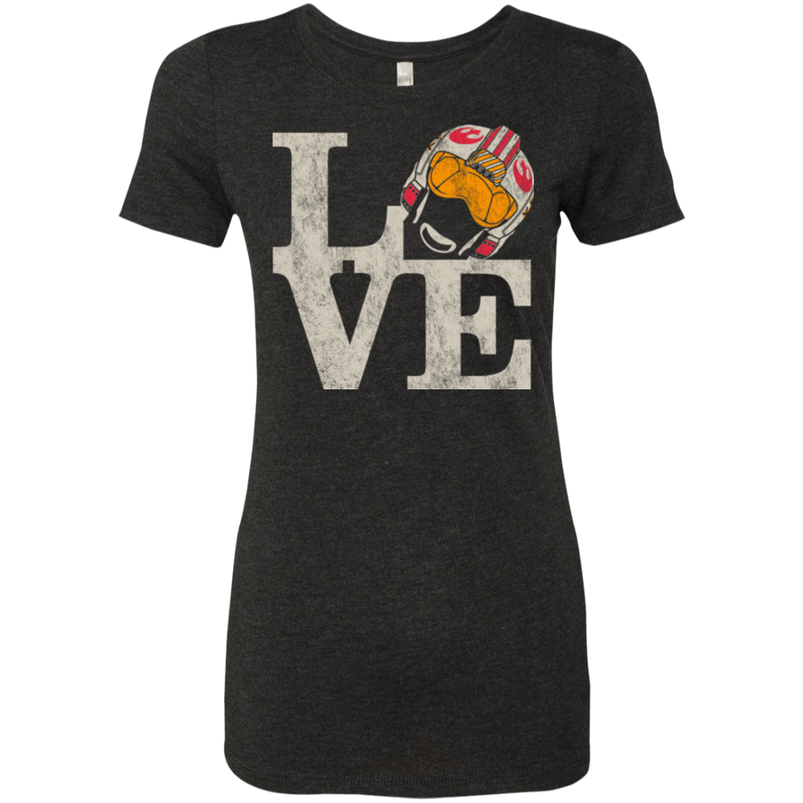 T-Shirts Vintage Black / Small LOVE Rebel Pilot Women's Triblend T-Shirt