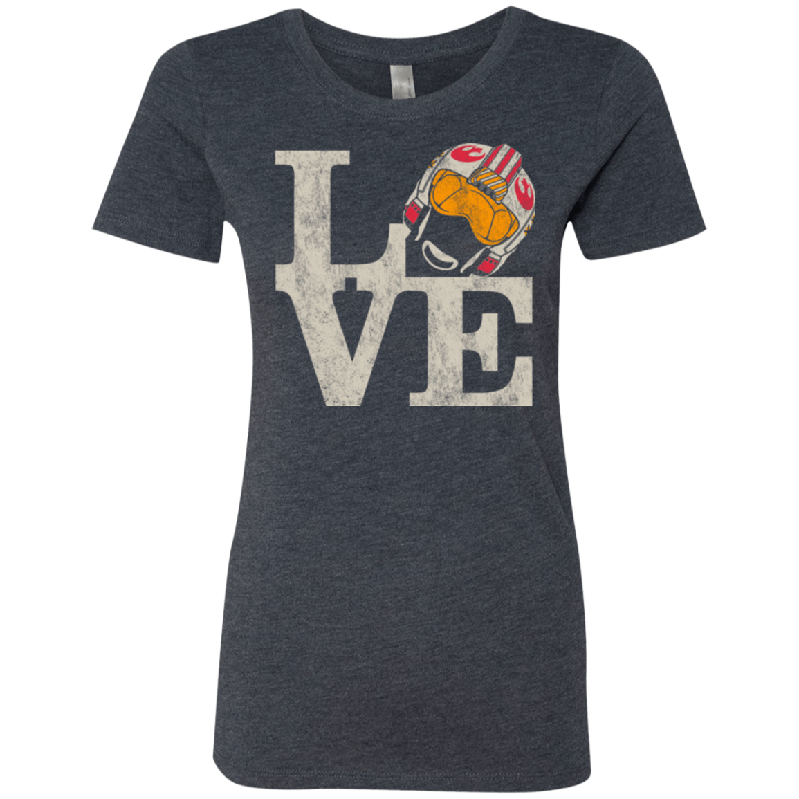 T-Shirts Vintage Navy / Small LOVE Rebel Pilot Women's Triblend T-Shirt