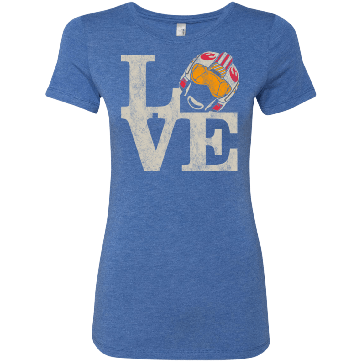 T-Shirts Vintage Royal / Small LOVE Rebel Pilot Women's Triblend T-Shirt
