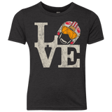 T-Shirts Vintage Black / YXS LOVE Rebel Pilot Youth Triblend T-Shirt