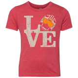 T-Shirts Vintage Red / YXS LOVE Rebel Pilot Youth Triblend T-Shirt