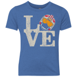 T-Shirts Vintage Royal / YXS LOVE Rebel Pilot Youth Triblend T-Shirt
