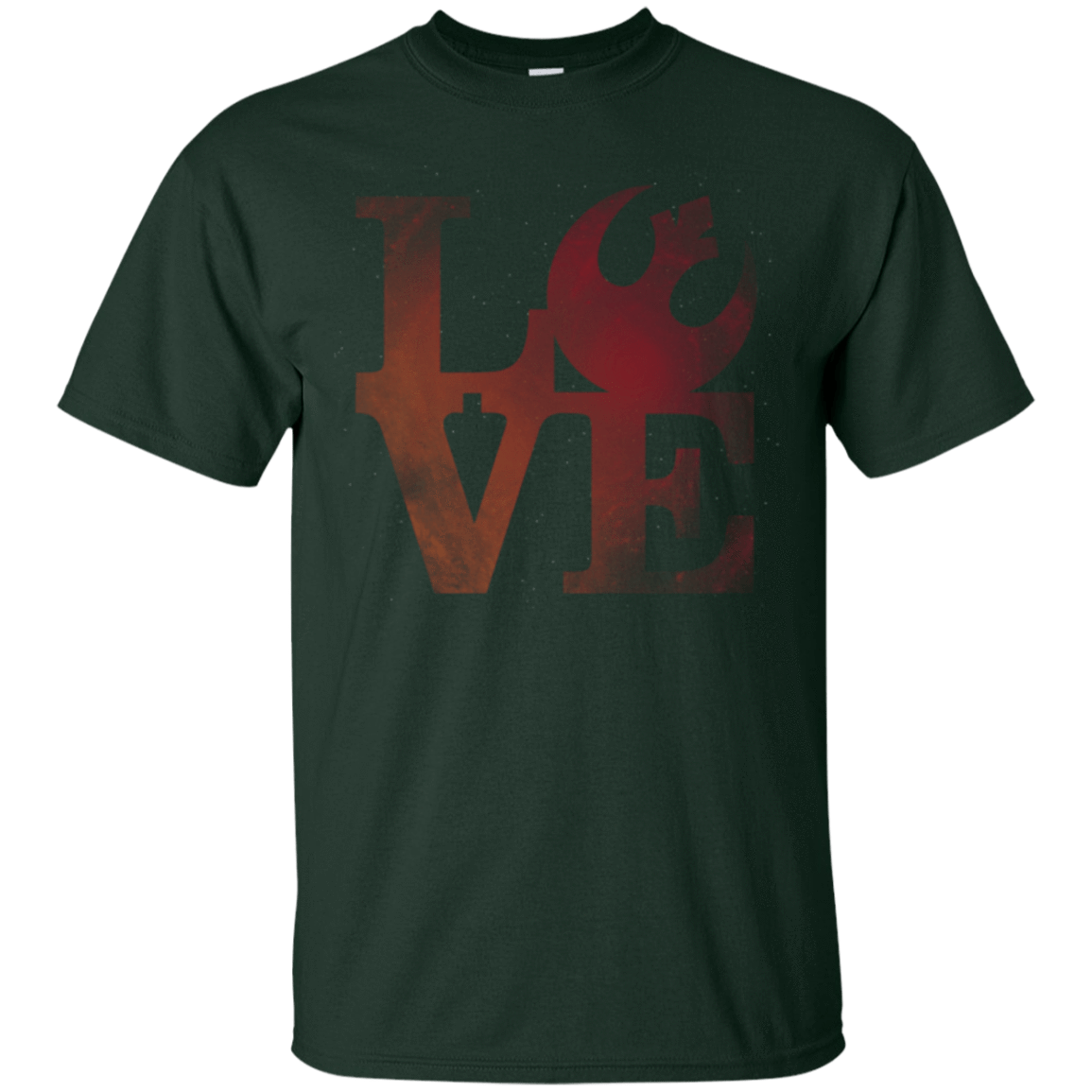 T-Shirts Forest Green / Small LOVE Rebel T-Shirt