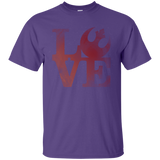 T-Shirts Purple / Small LOVE Rebel T-Shirt