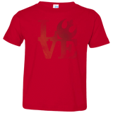 T-Shirts Red / 2T LOVE Rebel Toddler Premium T-Shirt