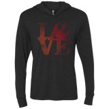 T-Shirts Vintage Black / X-Small LOVE Rebel Triblend Long Sleeve Hoodie Tee