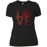T-Shirts Black / X-Small LOVE Rebel Women's Premium T-Shirt
