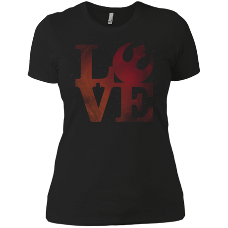 T-Shirts Black / X-Small LOVE Rebel Women's Premium T-Shirt