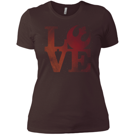 T-Shirts Dark Chocolate / X-Small LOVE Rebel Women's Premium T-Shirt