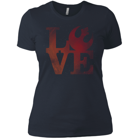 T-Shirts Indigo / X-Small LOVE Rebel Women's Premium T-Shirt