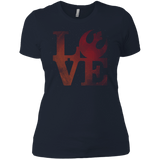 T-Shirts Midnight Navy / X-Small LOVE Rebel Women's Premium T-Shirt