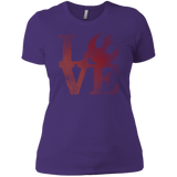 T-Shirts Purple / X-Small LOVE Rebel Women's Premium T-Shirt