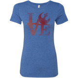 T-Shirts Vintage Royal / Small LOVE Rebel Women's Triblend T-Shirt