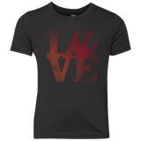 T-Shirts Vintage Black / YXS LOVE Rebel Youth Triblend T-Shirt