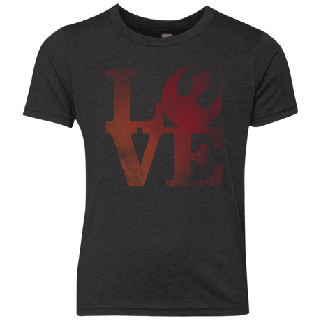 T-Shirts Vintage Black / YXS LOVE Rebel Youth Triblend T-Shirt