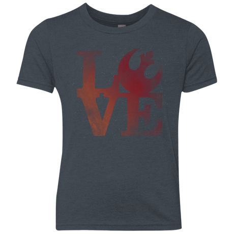 T-Shirts Vintage Navy / YXS LOVE Rebel Youth Triblend T-Shirt