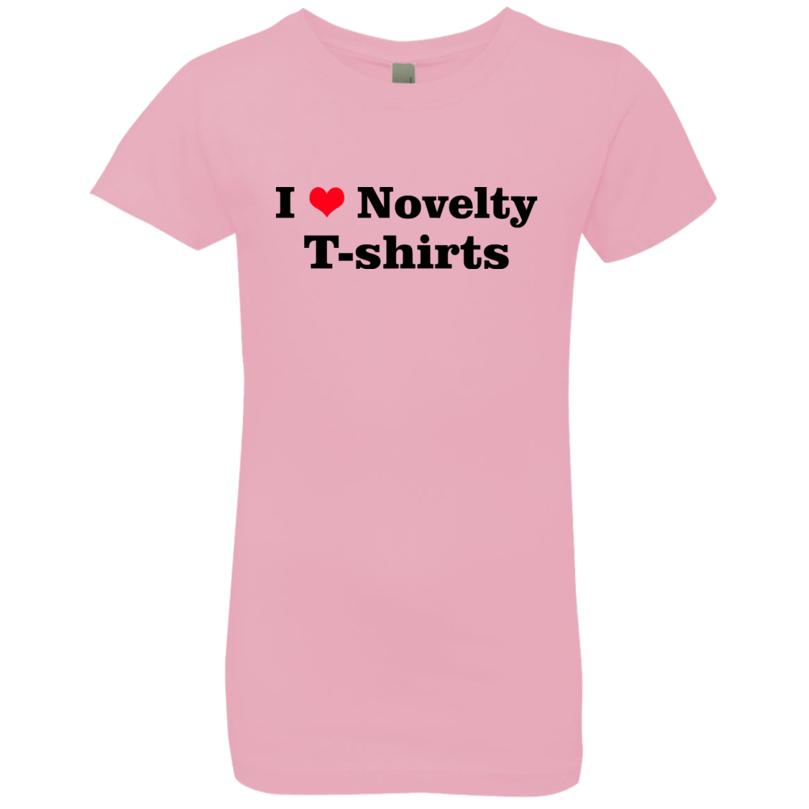 T-Shirts Light Pink / YXS Love Shirts Girls Premium T-Shirt