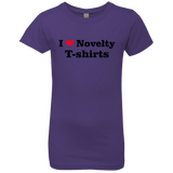 T-Shirts Purple Rush / YXS Love Shirts Girls Premium T-Shirt