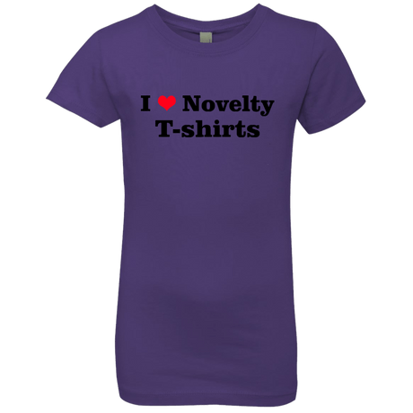 T-Shirts Purple Rush / YXS Love Shirts Girls Premium T-Shirt