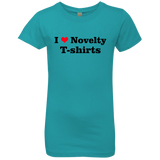 T-Shirts Tahiti Blue / YXS Love Shirts Girls Premium T-Shirt