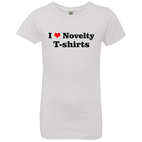 T-Shirts White / YXS Love Shirts Girls Premium T-Shirt