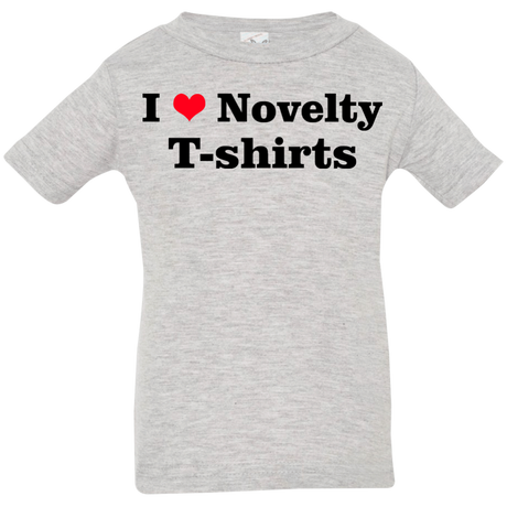 T-Shirts Heather Grey / 6 Months Love Shirts Infant Premium T-Shirt