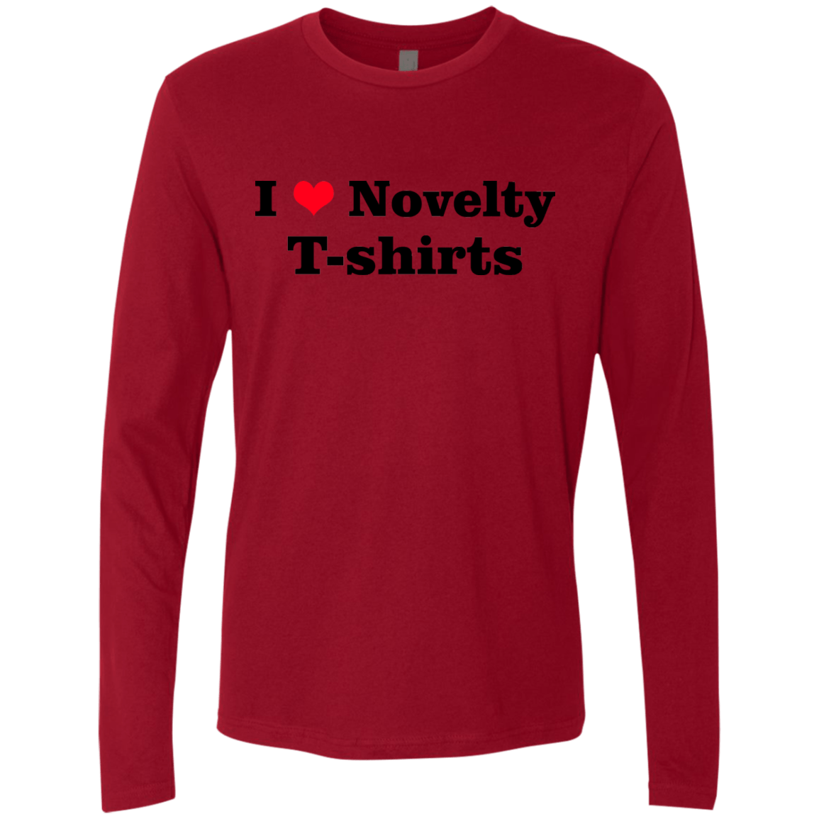 T-Shirts Cardinal / Small Love Shirts Men's Premium Long Sleeve