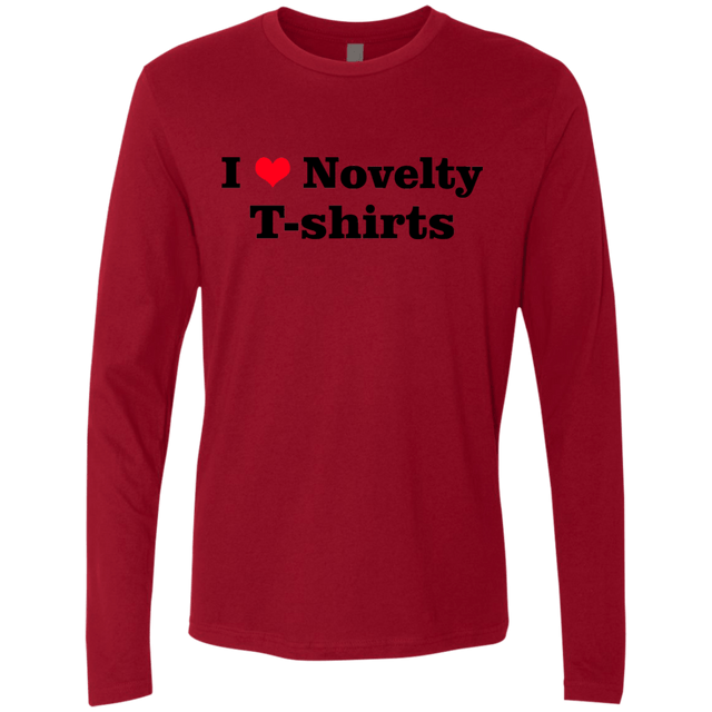 T-Shirts Cardinal / Small Love Shirts Men's Premium Long Sleeve