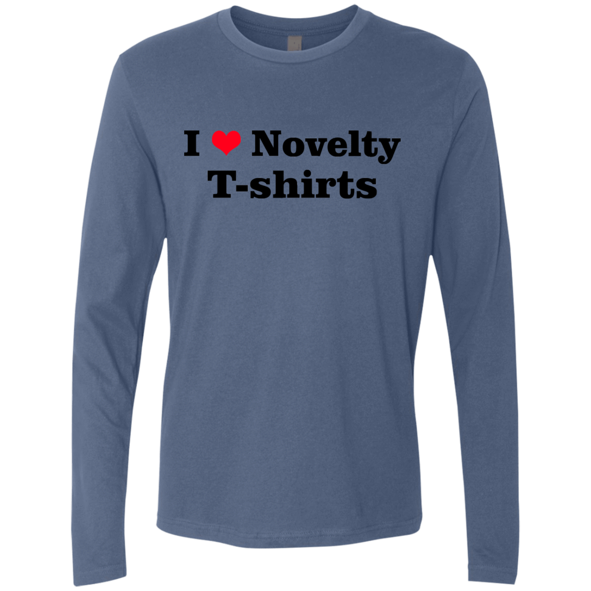 T-Shirts Indigo / Small Love Shirts Men's Premium Long Sleeve