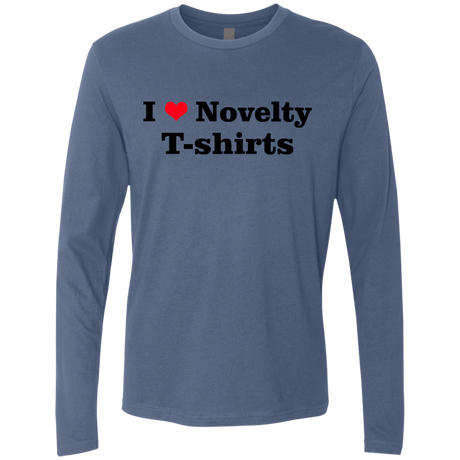 T-Shirts Indigo / Small Love Shirts Men's Premium Long Sleeve