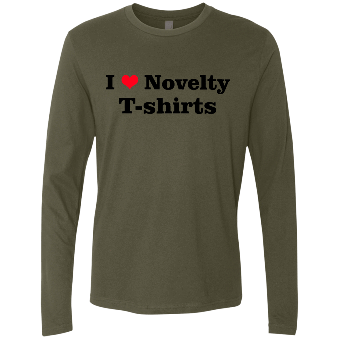 T-Shirts Military Green / Small Love Shirts Men's Premium Long Sleeve