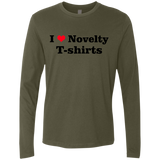 T-Shirts Military Green / Small Love Shirts Men's Premium Long Sleeve