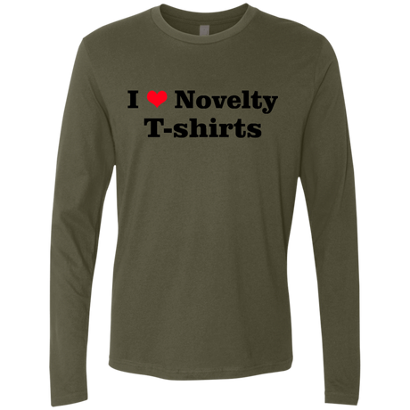 T-Shirts Military Green / Small Love Shirts Men's Premium Long Sleeve