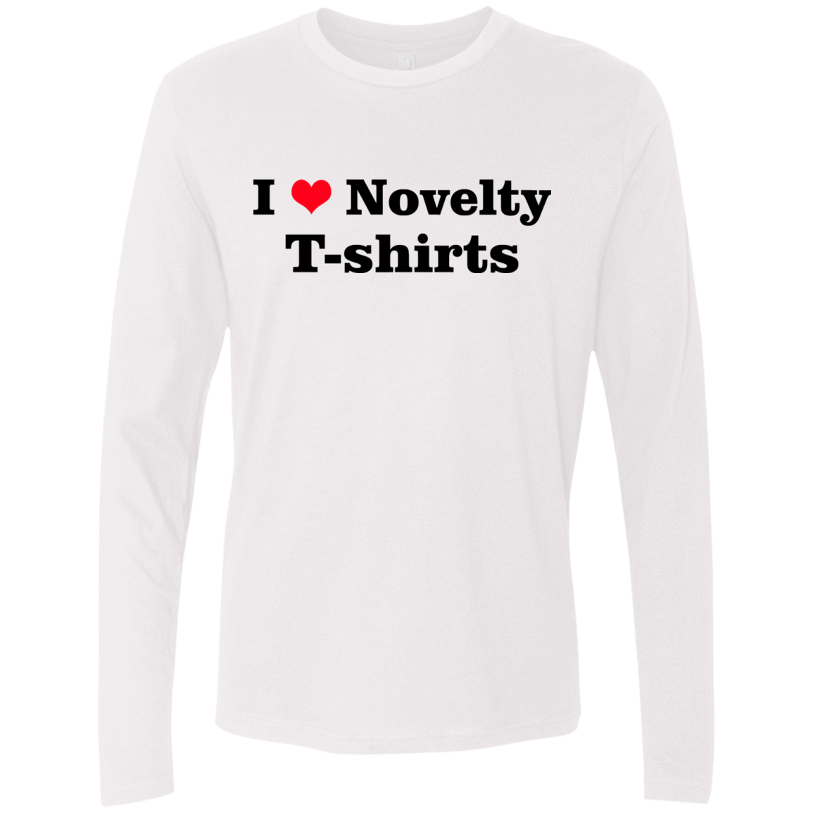 T-Shirts White / Small Love Shirts Men's Premium Long Sleeve