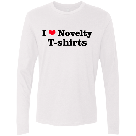 T-Shirts White / Small Love Shirts Men's Premium Long Sleeve