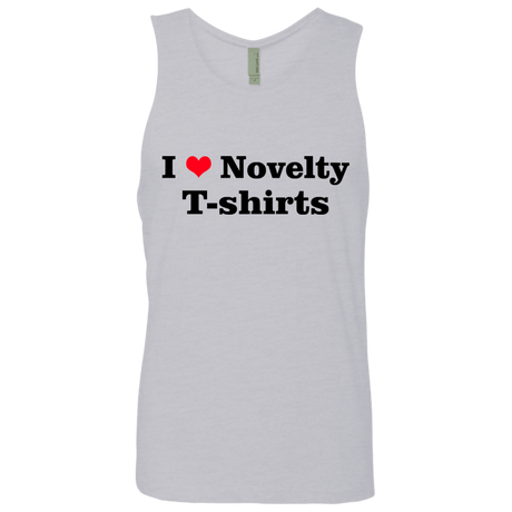 T-Shirts Heather Grey / Small Love Shirts Men's Premium Tank Top