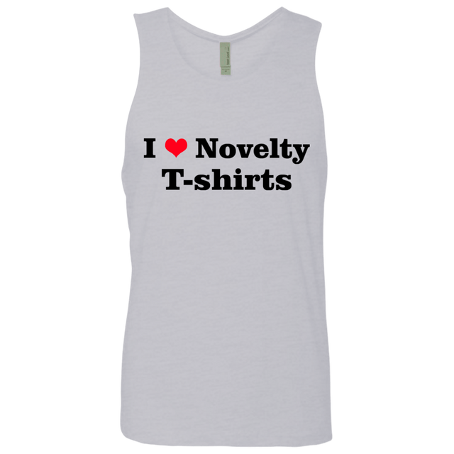 T-Shirts Heather Grey / Small Love Shirts Men's Premium Tank Top