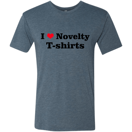 T-Shirts Indigo / Small Love Shirts Men's Triblend T-Shirt