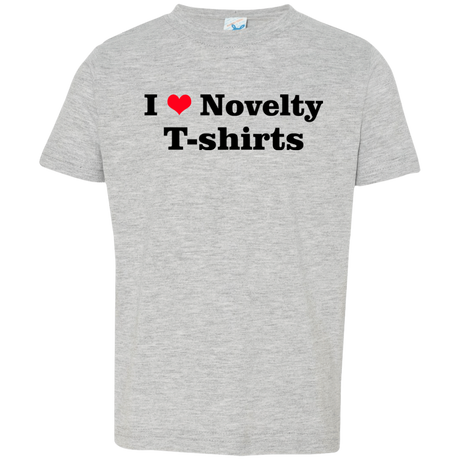 T-Shirts Heather Grey / 2T Love Shirts Toddler Premium T-Shirt