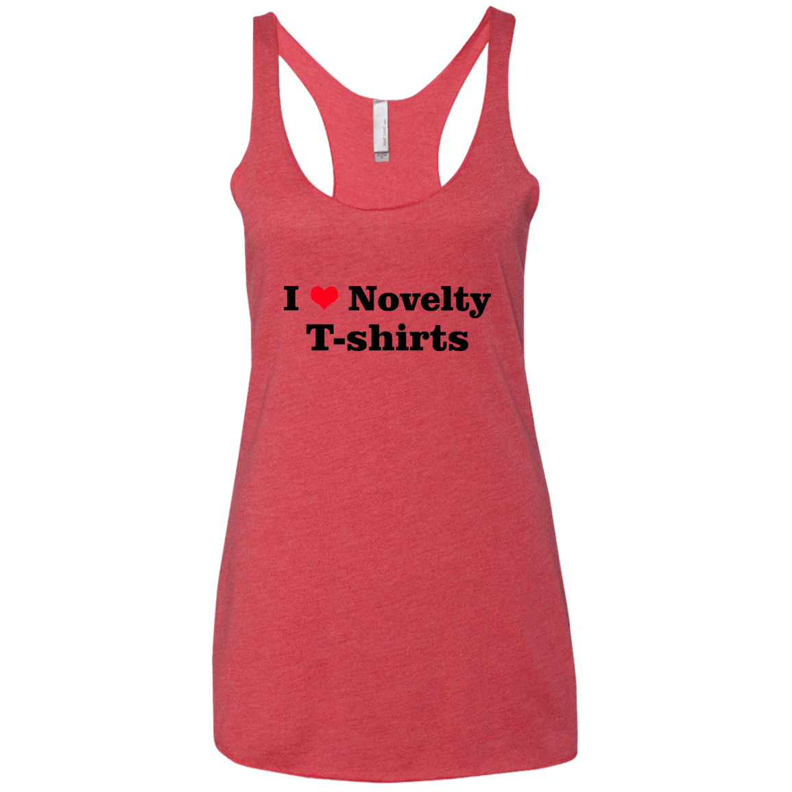 T-Shirts Vintage Red / X-Small Love Shirts Women's Triblend Racerback Tank